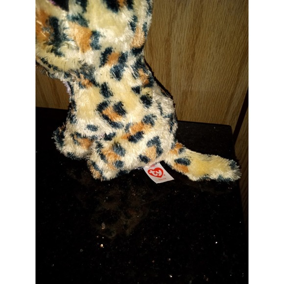 TY Beanie 9" SLUSH & Livvie Leopard 6" & Miyon Husky Dog Plush Stuffed Animal - Picture 9 of 16